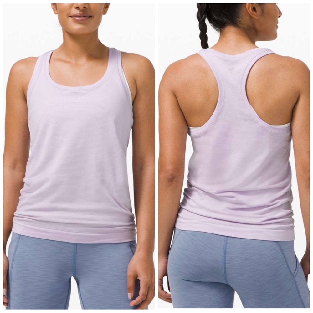 lululemon athletica Lavender Tank Top